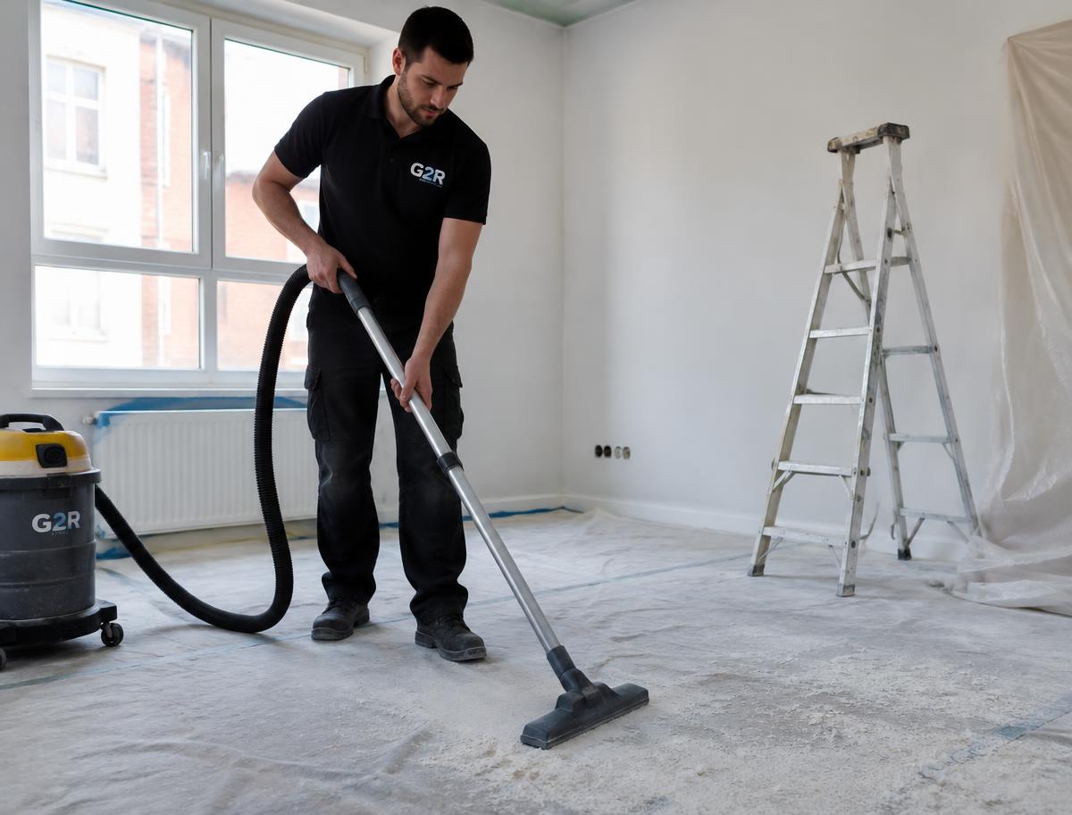 Illustration : Entretien des sols en fin de chantier en Ille-et-Vilaine