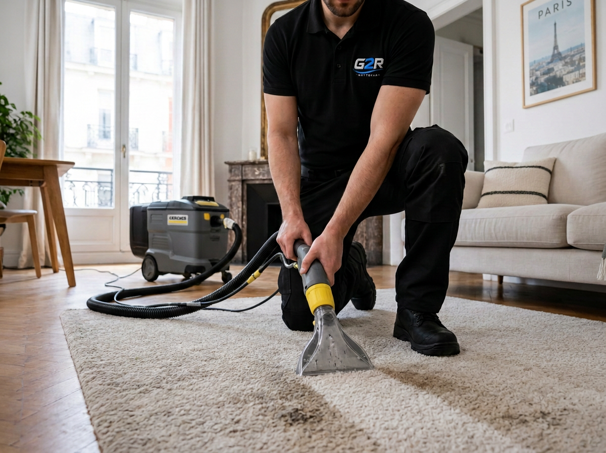 Entretien et nettoyage de tapis à domicile à Rennes